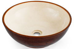 Chậu lavabo Kanly GV003 gốm mỹ thuật