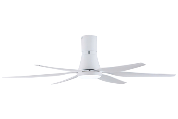 Quạt trần Asia Lighting QT20-T-01 6 cánh màu trắng