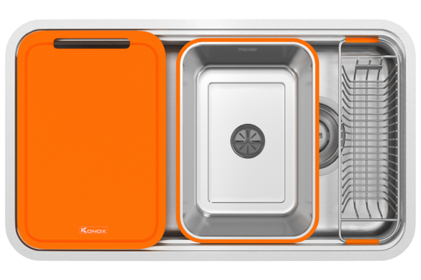 Chậu rửa bát Konox R50 Tari 8047SU