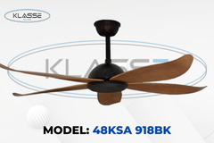 Quạt trần Klasse 48KSA 918BK