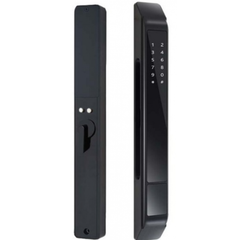Khóa cửa nhôm vân tay hubert HB CN79 Black Bluetooth