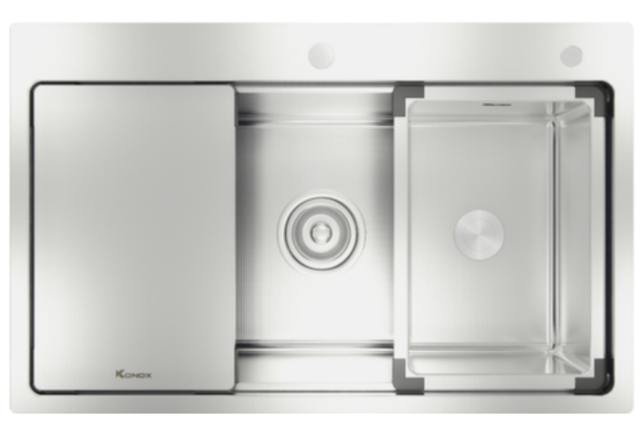 Chậu rửa bát Konox Top Mount Sink KN8151TS Dekor Full