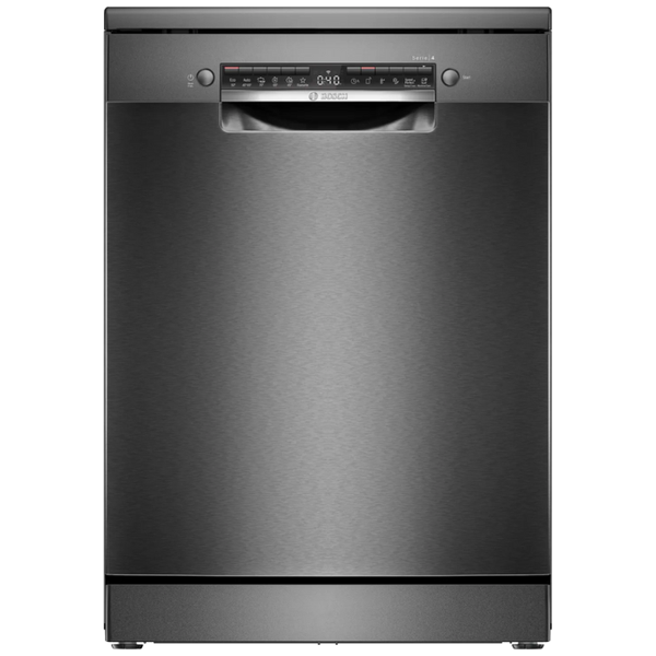 Máy rửa chén Bosch SMS4HMC25M độc lập Seri 4 màu đen