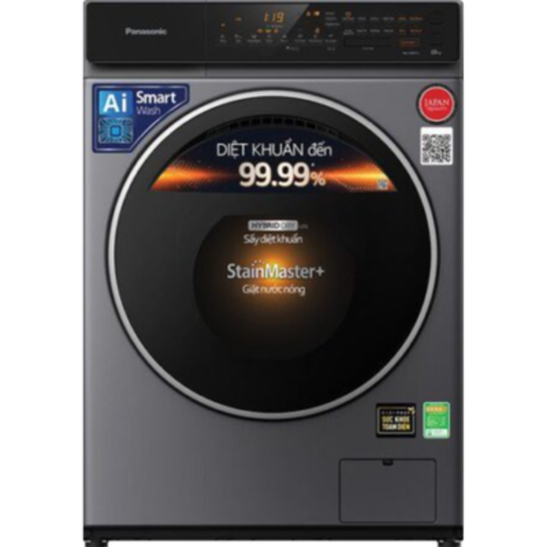 Máy giặt kết hợp sấy Panasonic NA-S96FR1BVT inverter 9kg