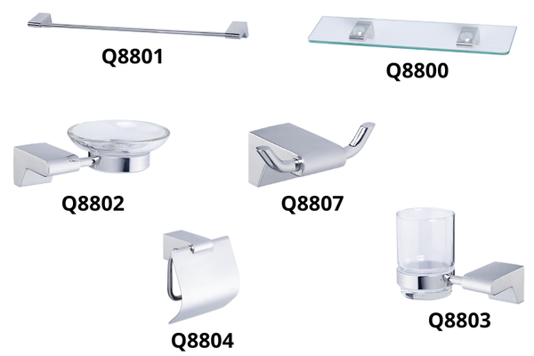 Combo phụ kiện Caesar Q8800-A6