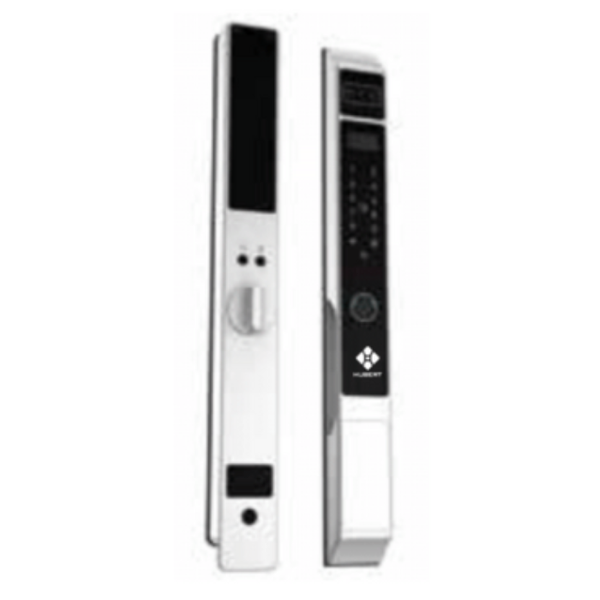 Khóa vân tay cửa nhôm Hubert HB CN85F Luxury App wifi, Face ID