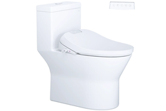 Bồn cầu Caesar C1374F kết hợp nắp thông minh TAF610H