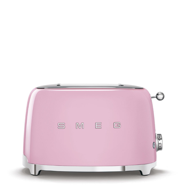 Máy nướng bánh mì Smeg TSF01PKEU màu hồng