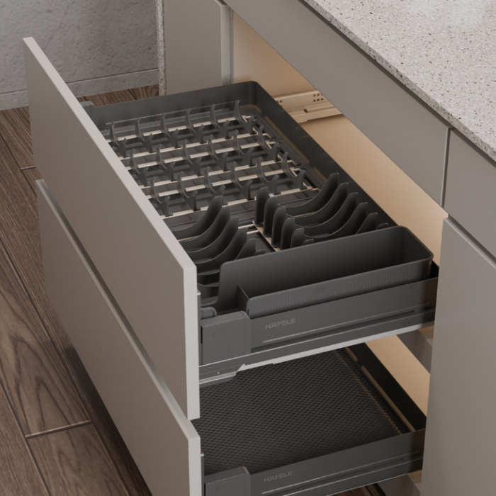 Rổ bát dĩa Hafele Utensio 800 mm 545.14.309