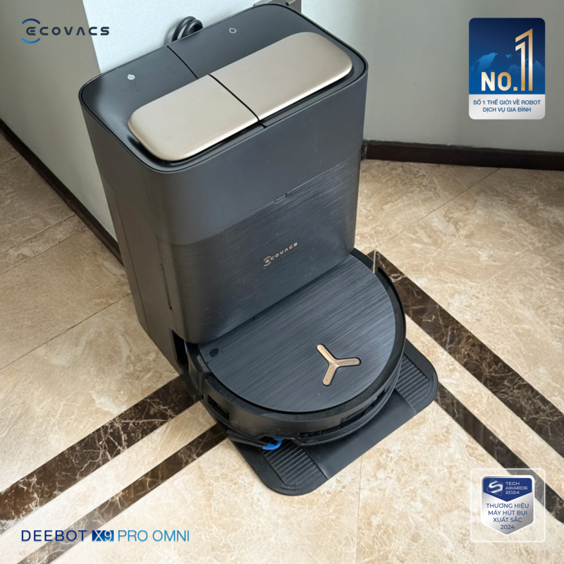 Robot hút bụi Ecovacs Deebot X9 Pro Omni