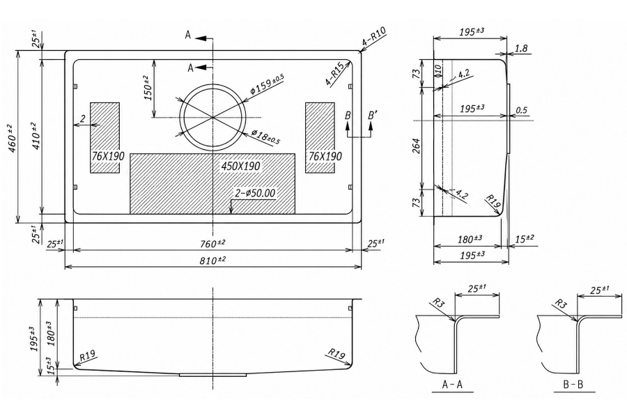 Chậu rửa chén Shigeru LE JSN-K FS
