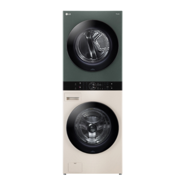 Tháp giặt sấy LG WT2116SHEG giặt 21kg - sấy 16kg
