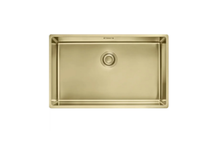 Chậu rửa chén Franke BXM 210/110-68 1 hộc mạ màu Gold