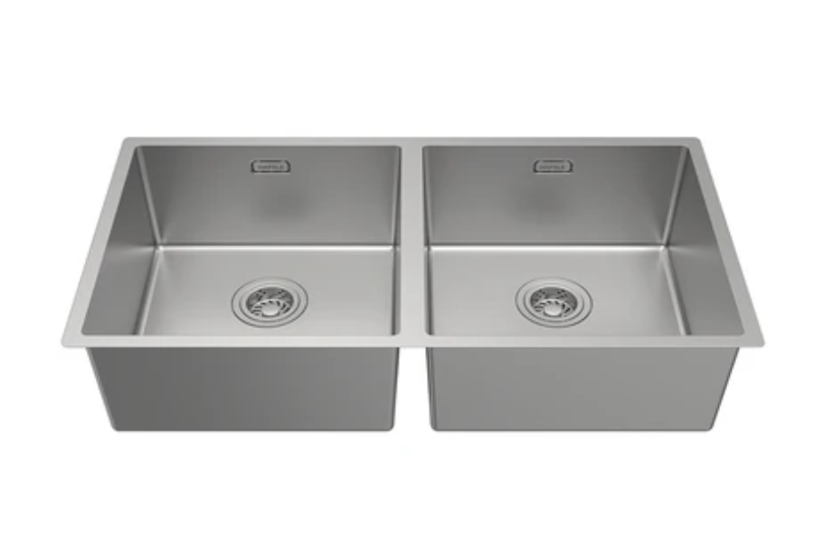 Chậu rửa chén Inox Hafele Satin R10 HS24-SSN2S-870 567.24.437