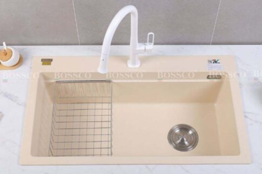 Chậu rửa chén Bossco BC-B9052KKS 1 hộc
