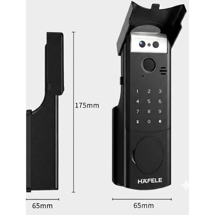 Khóa điện tử Hafele ARCELO AG2601W 912.21.191 màu đen
