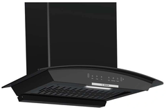 Máy hút mùi Bosch DWA68IJ60I kính cong 600mm màu đen Serie 4
