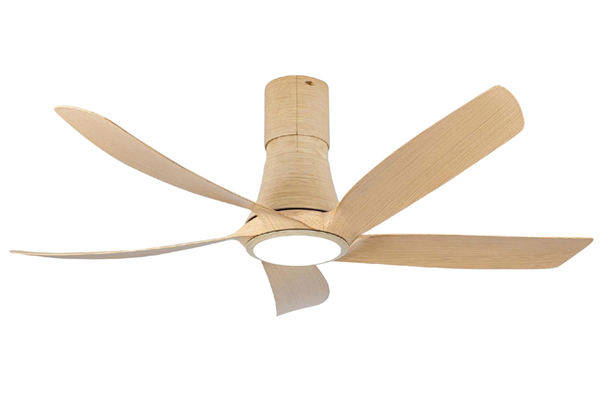 Quạt trần Asia Lighting QT14-DV 5 cánh màu gỗ phong cách