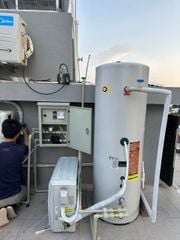 Máy bơm nhiệt Midea MHW-F30WN1E + MT-300R30E20 Split - 2 khối