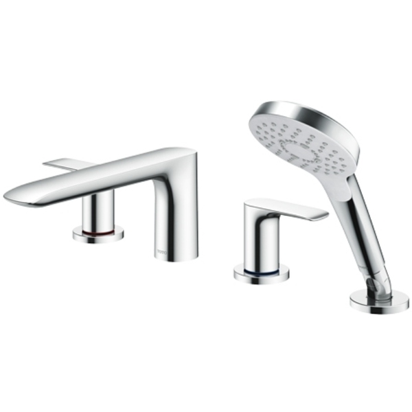 Vòi xả bồn nóng lạnh kèm sen tắm TOTO TBG04202BB