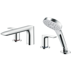 Vòi xả bồn nóng lạnh kèm sen tắm TOTO TBG04202BB