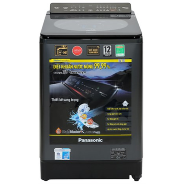 Máy giặt Panasonic NA-FD125V1BV cửa trên 12.5kg