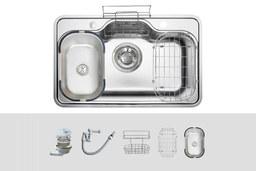 Chậu rửa bát Kluger KT8050FS-S80 Plus