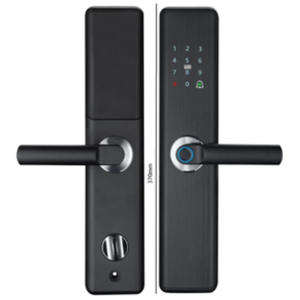 Khóa điện tử Hubert HB CG59 Rough Black ( Serie 2)