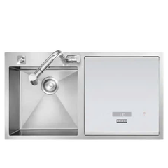 Máy rửa chén tích hợp bồn rửa Franke FSDW50-01BG