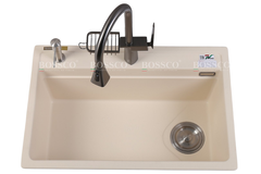 Chậu rửa chén Bossco BC-MT7550KKS 1 hộc