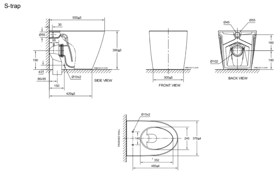 Bồn cầu American Standard 3229E-WT nắp êm