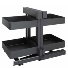 Kệ góc liên hoàn Hafele Utensio 900 mm 545.14.339