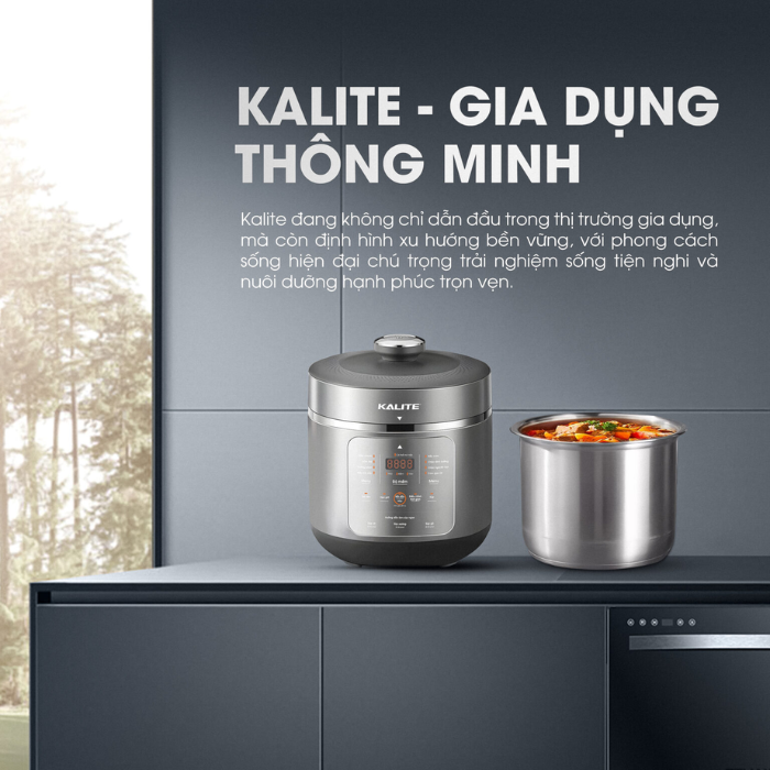 Nồi áp suất Kalite KPC5001 5L