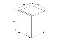 Tủ lạnh mini Hafele HF-M461B 568.30.310 46 lit