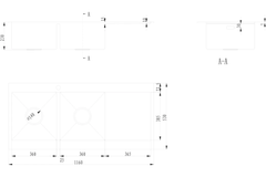 Chậu rửa chén Nobinox LIKEN NL749 2 hộc