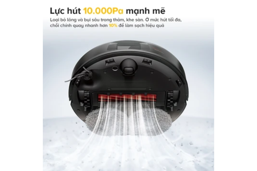 Robot hút bụi lau nhà Roborock QR 798 (màu đen)