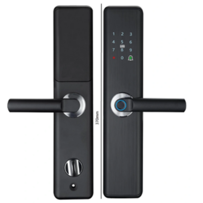 Khóa điện tử Hubert HB CG59 Rough Black ( Serie 2)