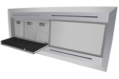 Máy hút mùi Kaff KF-IS1500S LUX