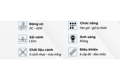 Quạt trần Klasse 52KSA 901W