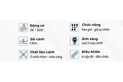 Quạt trần Klasse 56KSA 900WY