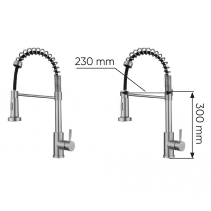 Vòi rửa chén Kaff KF-FC9006