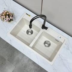 Chậu rửa chén Bossco BC-RT9050TKS 2 hộc