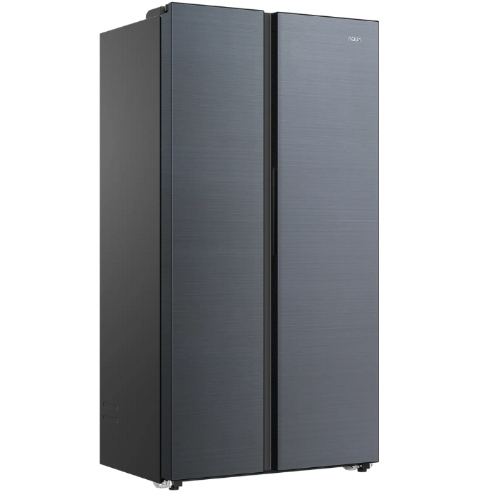 Tủ lạnh Aqua AQR-S633XA(SL) Side By Side Inverter 569 lít