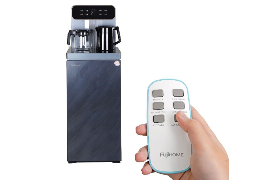 Máy lọc nước nóng lạnh Fujihome TB243A kết hợp bàn pha trà
