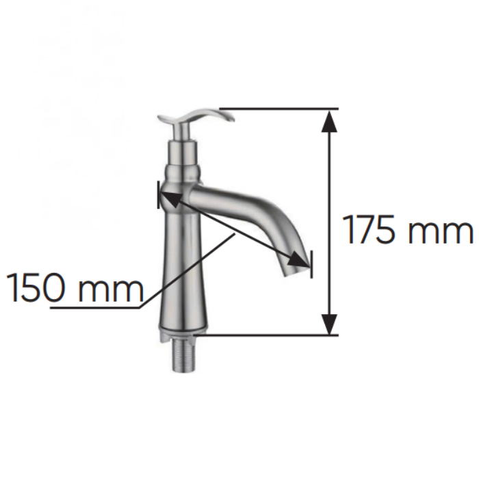 Vòi rửa chén Kaff KF-FC005