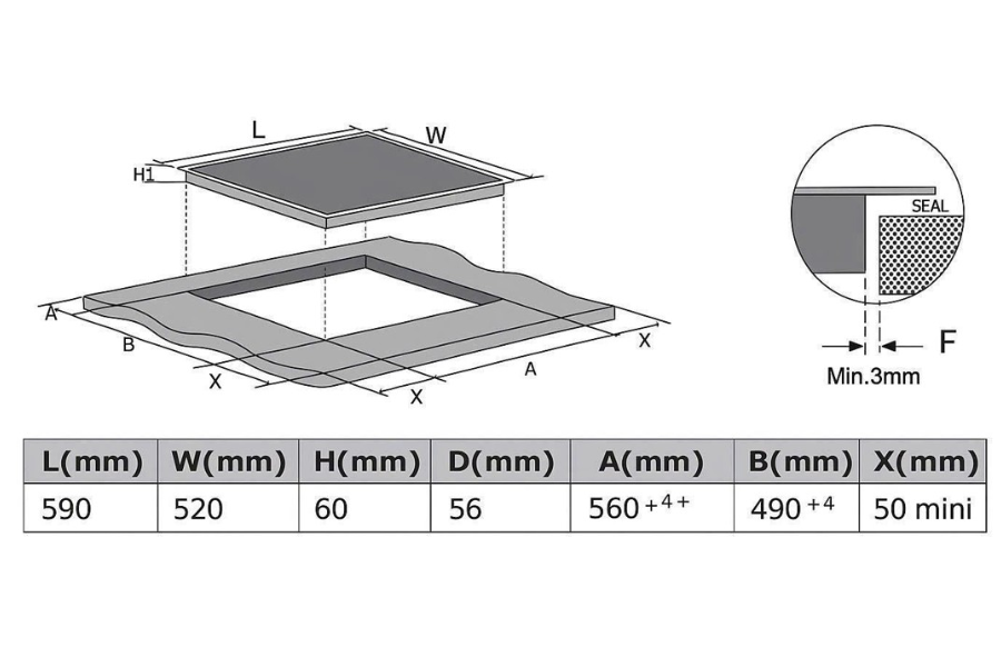 Bếp từ Franke FIH 6310