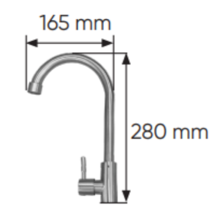 Vòi rửa chén Kaff KF-FC048