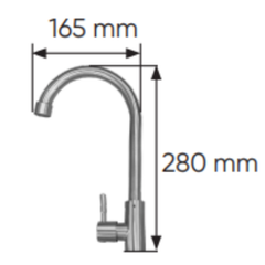 Vòi rửa chén Kaff KF-FC048