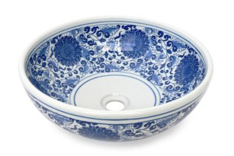 Chậu lavabo Kanly SU121 sứ mỹ thuật