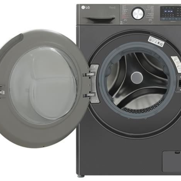 Máy giặt sấy LG FV1411D4B AI DD™ 11/7kg màu đen